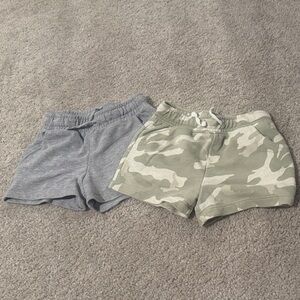 Cat & Jack Gray and Camouflage Kids Shorts